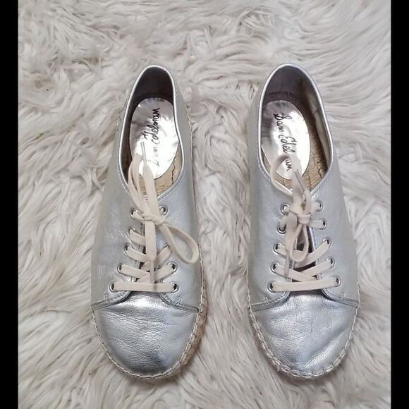 SAM ELDERMAN SILVER LILLIAN ESPADRILLES S… - Picture 1 of 5
